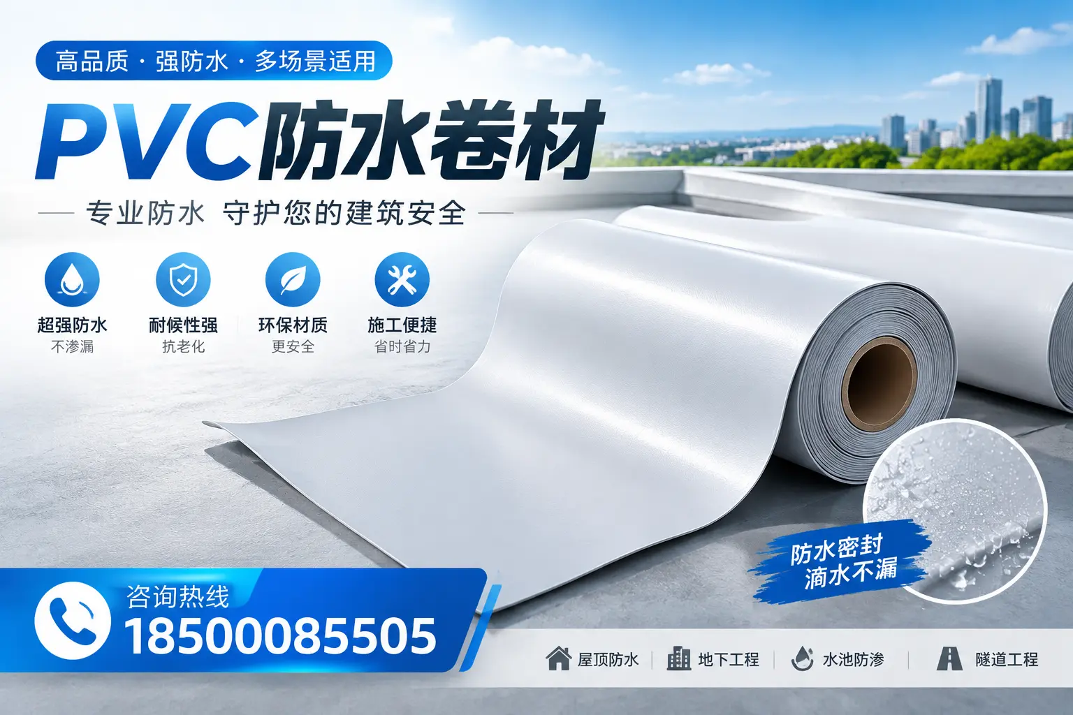 PVC防水卷材的市场竞争分析，荆州品牌选择参考
